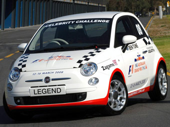  Fiat 500,   Celebrity Challenge.  Fiat