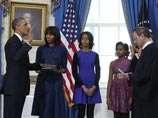 В Вашингтоне в понедельник состоится торжественная церемония инаугурации Барака Обамы, для которого начался второй и последний срок на посту президента США. Накануне он уже принес присягу в кругу семьи