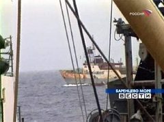 Съемки телеканала "Россия" из Баренцева моря Съемки телеканала "Россия" из Баренцева моря
