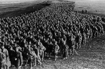 Советские военнопленные во время Великой отечественной войны. Фото с сайта ef.1939-1945.net