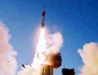 Запуск ракеты Arrow. Фото с сайта компании Israel Aircraft Industries