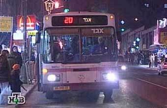 Израильский автобус. Кадр НТВ, архив