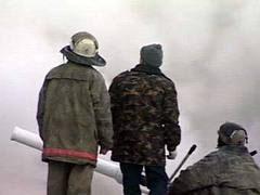 Пожар в доме на улице Руставели. Съемка НТВ