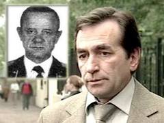 Адвокат Владимир Левин и полковник Владимир Квачков (на врезке). Кадры НТВ, архив
