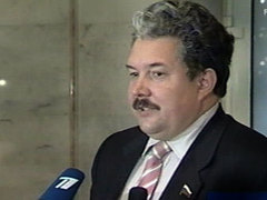 Сергей Бабурин, кадр телеканала "Россия", архив Сергей Бабурин, кадр телеканала "Россия", архив