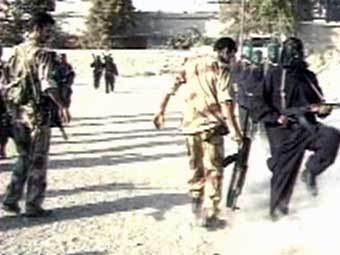 Бовеики "Аль-Каеды", кадр Первого канала, архив