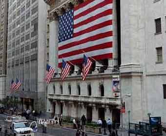 Здание Нью-йоркской фондовой биржи. Фото Reuters