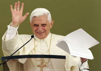 Папа Бенедикт XVI, фото Reuters