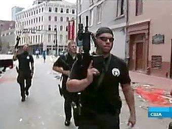 Полиция в Новом Орлеане, кадр Первого канала