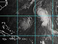 Ураган "Мария", спутниковый снимок NOAA Ураган "Мария", спутниковый снимок NOAA