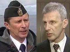 Сергей Иванов и Андрей Фурсенко. Кадры НТВ, архив Сергей Иванов и Андрей Фурсенко. Кадры НТВ, архив