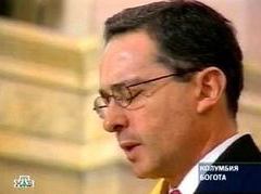 Альваро Урибе, кадр НТВ Альваро Урибе, кадр НТВ
