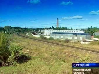 Вид на колонию в Ульяновской области, кадр телеканала НТВ