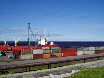 Порт Дудинка, фото с сайта obninsk.ru