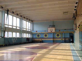 Школьный спортзал, фото с сайта karelia.ru