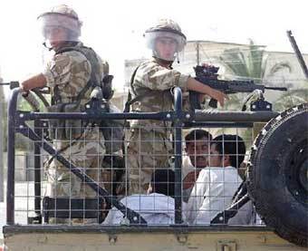 Британские военнослужащие в Ираке. Фото Reuters