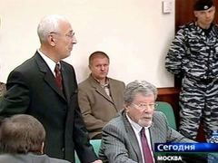 Сторона защиты на заседании суда, кадр телеканала НТВ Сторона защиты на заседании суда, кадр телеканала НТВ