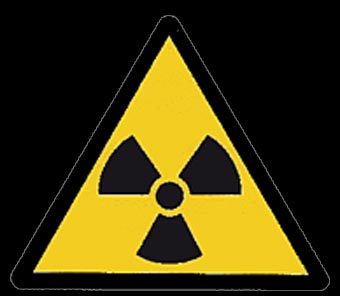 Знак радиационной опасности. Иллюстрация с сайта weizmann.ac.il