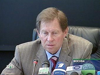 Министр регионального развития Владимир Яковлев, кадр телеканала НТВ, архив