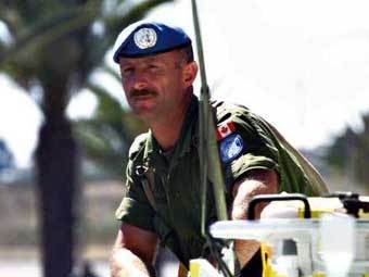 Миротворец ООН в Эритрее, фото с сайта www.forces.gc.ca
