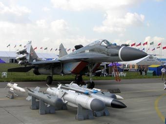 МиГ-29К на МАКС-2005. Фото Павла Аксенова, Лента.Ру
