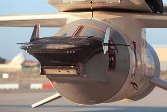 Испытания X-43A. Фото с сайта компании ATK