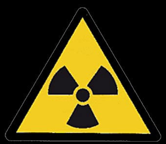 Знак радиационной опасности. Иллюстрация с сайта weizmann.ac.il 