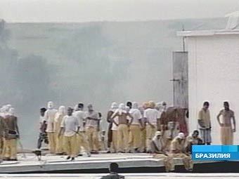 В одной из тюрем Бразилии. Кадр Первого канала, архив, июнь 2005 года