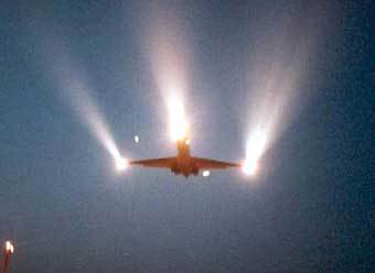 MD-80 заходит на посадку, фото с сайта www.nfo.no