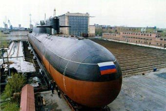 Подлодка проекта 667 на "Звездочке". Фото с сайта Submarine.id.ru