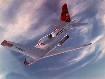 Самолет T-39 Sabreliner. Фото с сайта www.history.navy.mil