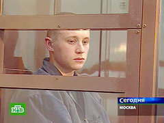 Александр Копцев в зале суда. Кадр телеканала НТВ, архив Александр Копцев в зале суда. Кадр телеканала НТВ, архив