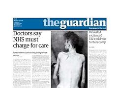 Передовица The Guardian за 03.04.2006. Иллюстрация с сайта издания Передовица The Guardian за 03.04.2006. Иллюстрация с сайта издания