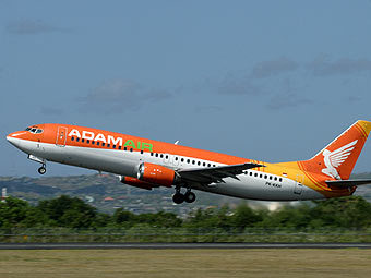 Boeing-737  Adam Air.    jetphotos.com 