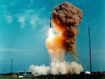 Пуск МКБР Minuteman III. Фото с сайта fas.org
