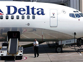 Самолет авиакомпании Delta Air Lines. Фото AFP