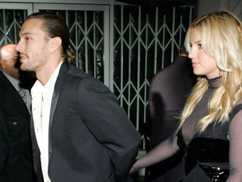 Кевин Федерлайн и Бритни Спирс. Фото с сайта queenbritney.com