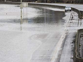 Район наводнения в США. Фото AFP