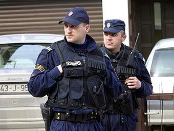 Боснийские полицейские. Фото AFP
