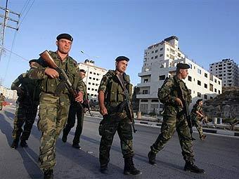 Сотрудники службы безопасности Палестины. Фото ©AFP