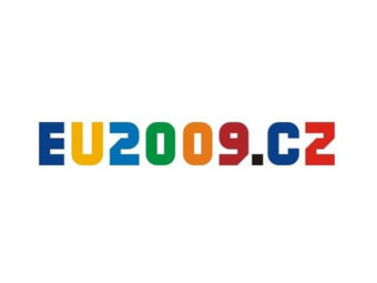 Логотип президентства Чехии в ЕС. Иллюстрация с сайта www.eu2009.cz