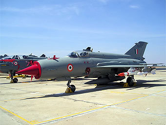 МиГ-21 ВВС Индии. Фото пользователя Sheeju с сайта wikipedia.org