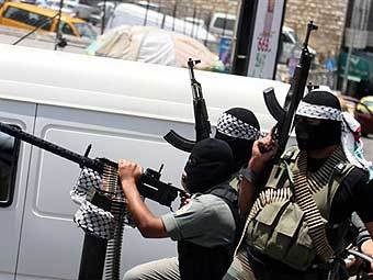 Боевики в секторе Газа. Фото ©AFP