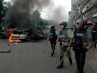 Беспорядки в Бангладеш. Фото ©AFP
