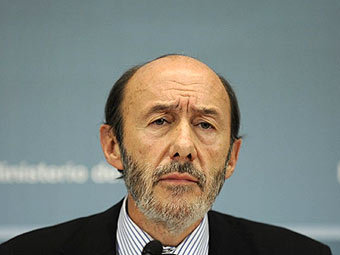 Министр внутренних дел Испании Перес Рубалькаба. Фото ©AFP 