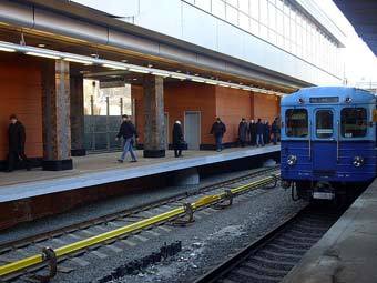 Станция метро "Кунцевская". Фото А. Дмитриева с сайта wikipedia.org 
