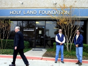   " " (Holy Land Foundation).  ©AFP, 