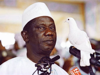 Президент Гвинеи Лансана Конте. Фото ©AFP 