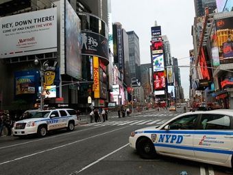 Полиция на Таймс-сквер. Фото ©AFP