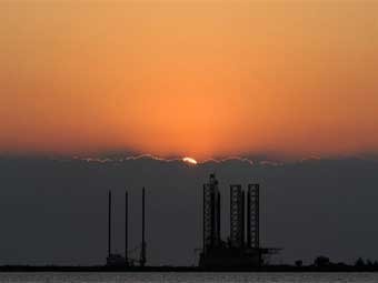 Буровая платформа в Мексиканском заливе. Фото ©AFP